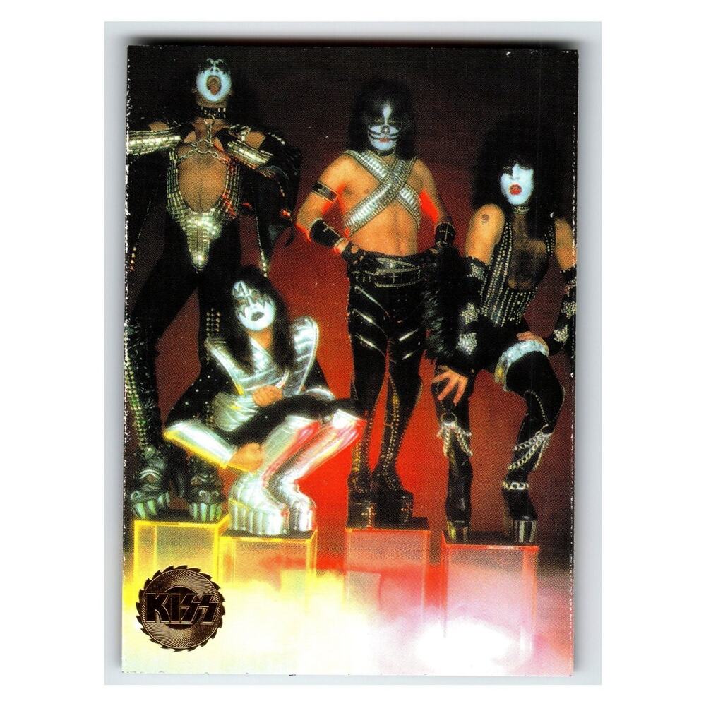 KISS 1997 Kisstory Music Trading Card 43 Cornerstone Communications